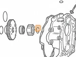 Snap Ring, 4L30E Holds Electric Pick-Up to Output Shaft 1989-Up — Part # 24895
