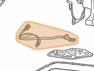 Wire Harness, 4L30E Internal (4 Wire Connector That Plugs Into The Case Connector With 2 Two Wire Connectors) 1989-Up — Part # 24446A