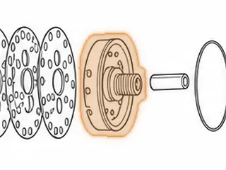Center Support, 4L30E (Cast # 069 DD1)(W/2 Valves)(Uses a 3 Tab Washer # 211) — Part # 24630A