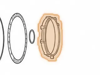 Spacer Plate, 4L30E 4th Clutch (Aluminum) 1989-Up — Part # 24140