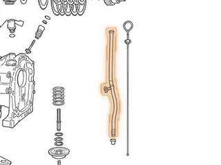 Filler Tube & Dip Stick, GM (Fitz All, Teckpak) — Part # T44494R