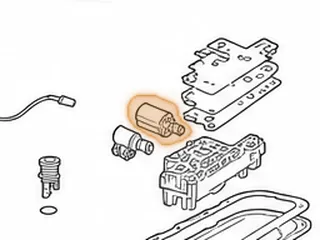 Solenoid, 4L30E Pressure Control (Force Motor) 1997-Up (Has 2 Flat Blades On End)(1.396”OD) (This Is The Bosch) — Part # 24435EA