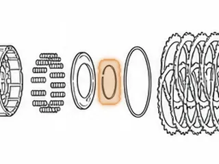 Snap Ring, 180/180C/4L30E Holds Retainer to 2nd Drum 1969-Up — Part # 24874