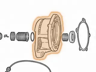 Extension Housing, 700R4/4L60E (Corvette) 1982-95 (4 Bolts To Case)(2” Speedo)(6 7/8” Long) (2 Holes Top To Bottom)… — Part # 74770G