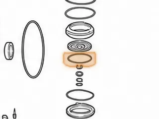 Ring, 700R4/4L60E 4th Apply Piston (Outer)(Teflon) — Part # 74197T