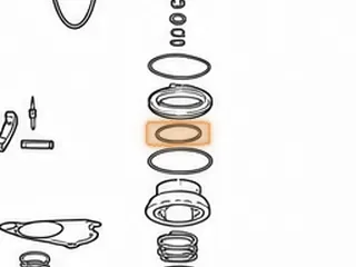 Ring, 700R4/4L60E 2nd Apply Piston (Inner)(2.312” OD)(Teflon) — Part # 74194AT