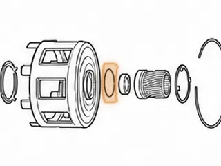 Snap Ring, 700R4/4L60E Holds Low/Reverse Retainer In (Also Sun Gear To Bowl) — Part # 74886
