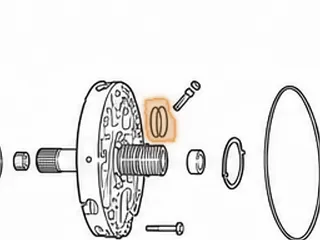 Ring, 200/200C Stator (Teflon) 1976-87 — Part # 54179AT