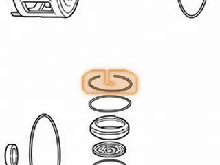 Snap Ring, 700R4/4L60E Holds 2-4 Servo In Case — Part # 74896