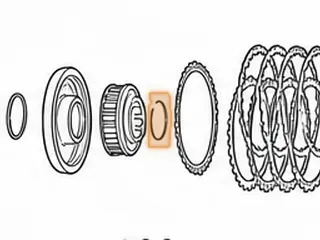 Snap Ring, 700R4/4L60E Holds Retainer To Reverse Input — Part # 74893