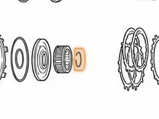 Snap Ring, 700R4/4L60E Holds Overrun Retainer In — Part # 74877