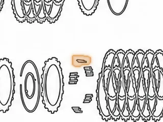 Release Spring Set, 700R4/4L60E 3-4 Clutch (5 Per Set) 1987-Up — Part # 74970K