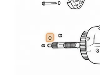 O-Ring, 200/200C/200-4R Input Shaft 1976-90 — Part # 44380