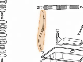 Filler Tube & Dip Stick, 700R4/4L60E 1982-95 (Teckpak) — Part # T74494U