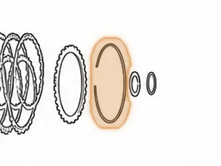 Snap Ring, 700R4/4L60E Holds Reverse Input Pressure Plate In — Part # 74892