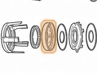 Piston Housing, 700R4/4L60E Forward Clutch — Part # 74963