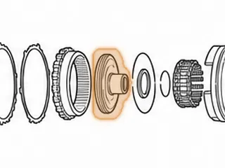 Hub, 700R4/4L60E Rear Ring Gear (Cut For Oil Slinger) — Part # 74604A