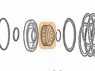 Retainer With Springs, 700R4/4L60E Reverse Input Clutch — Part # 74976