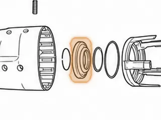 Piston Set, 4L60E/4L65E (3/4, Forward & Overrun Clutch Molded) 1994-Up — Part # 74960EK