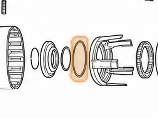 Lip Seal, 700R4/4L60E 3-4 Clutch (Inner)( 2.430”ID)(2.885”OD) — Part # 74330