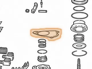 Gasket, 700R4 Accumulator Cover to Plate — Part # 74308