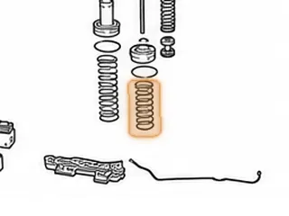 Spring, 4L80E 4th Clutch Accumulator 1991-Up — Part # 34936