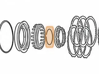 Snap Ring, 4L80E Holds Overrun Clutch Retainer In Drum (.060”) 2001-Up — Part # 34865A