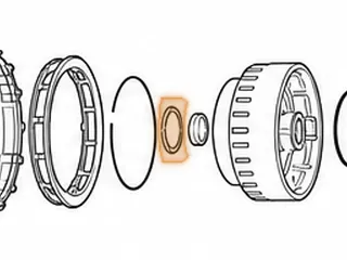 Bearing W/Race, 4L80E Overdrive Planet to Forward Drum 1991-Up (Use 54235A) — Part # 34217