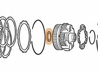 Bearing W/Race, 4L80E Overrun Drum to Overdrive Planet (Stays in Planet) 1991-Up — Part # 34214