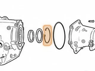 Snap Ring, 4L80E Holds Rear Case Seal to Case 1991-Up — Part # 34895