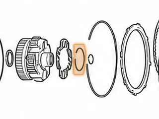 Snap Ring, 4L80E Holds Overdrive Planet to Pinion Gear Retainer 1991-Up — Part # 34868