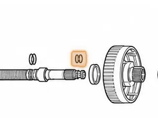 Ring, 400 Turbine Shaft (W/Variable Pitch)(Metal) 1964-67 — Part # 34178