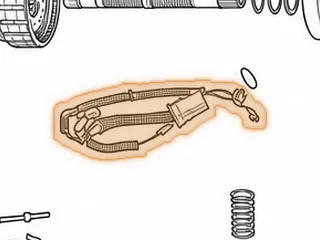 Wire Harness, 4L80E Internal 1991-5/93 — Part # 34446
