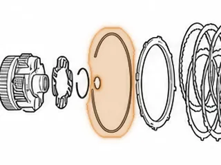 Snap Ring, 4L80E Holds 4th Clutch Pressure Plate in 1991-Up — Part # 34861