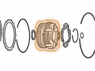 Planet Kit, 4L80E Overdrive (Uses A Sprag With .309”OD Rollers) 1991-01 (Contains; # 551,580,560,650) — Part # 34580K