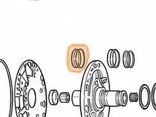 Ring, F3A Stator (Direct clutch) Metal — Part # 53179