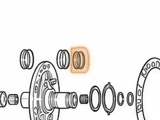 Ring, F3A Stator (Forward Clutch) Metal — Part # 53181