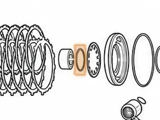 Retaining Ring, L3N71B / L4N71B Low/Reverse Clutch Return Spring — Part # 53987