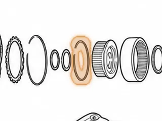 Snap Ring, L3N71B / L4N71B Holds Hub To Front Ring Gear — Part # 53881