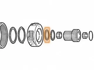 Bearing W/Race, L3N71B / L4N71B Forward Planet To Sun Gear & Rear Hub To Support — Part # 53238