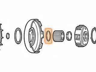 Snap Ring, L4N71B Holds Overdrive Sun Gear To Bowl — Part # 53866