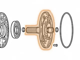 Stator, L4N71B (With 2 Small Bleed Holes) (4 5/8” Long Shaft) (1.212”OD Pilot) — Part # 53520JA
