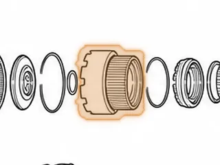 Clutch Hub, L3N71B / L4N71B Low / Reverse (Drum Connecting) (33 Teeth) — Part # 53577