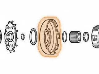 Shell, L4N71B Overdrive (31 Teeth) — Part # 53620