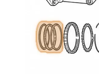 Sprag, L4N71B Overdrive (In Overdrive Drum) — Part # 53650