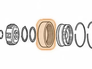 Ring Gear, L3N71B / L4N71B Overdrive, Forward, & Rear Planet (4 13/16”OD) 1.292” Thick — Part # 53590C