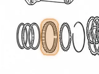 Outer Race, L4N71B Overdrive Sprag — Part # 53661