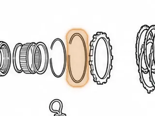 Snap Ring, L3N71B / L4N71B Holds Low/Reverse Pressure Plate In Case — Part # 53885