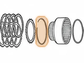 Snap Ring, L3N71B / L4N71B Holds Pressure Plate In Direct Drum — Part # 53878
