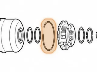 Snap Ring, L3N71B / L4N71B Holds Rear Planet To Connecting Drum — Part # 53888